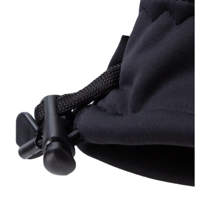 Rękawice softshell Gore-Tex Windstopper RIGG czarne - Trekmates