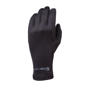 Gants fins en micropolaire stretch TRYFAN noir - Trekmates