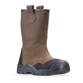 Veiligheidslaarzen S3 SRC CI PYROPE gevoerd Bruin - Coverguard - Zeer goede staat - T40 - tweedehands