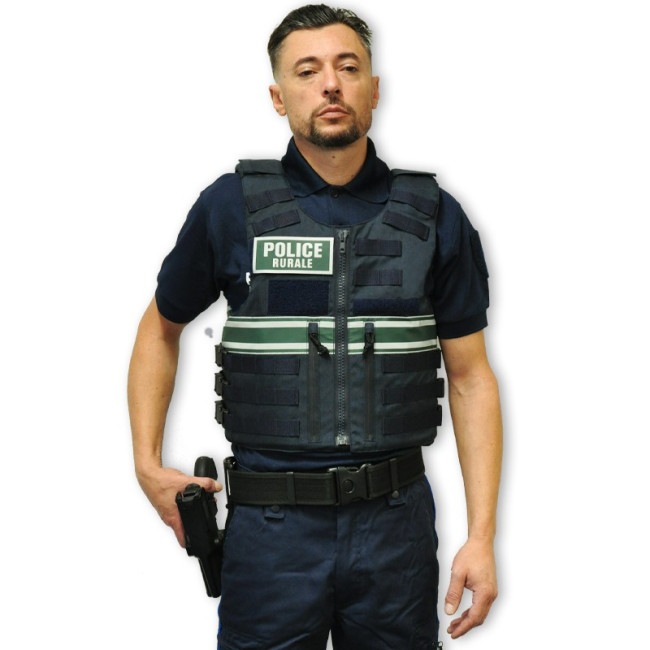 Kamizelka kuloodporna Full Tactical IIIA Policja Wiejska męska - Le Protecteur