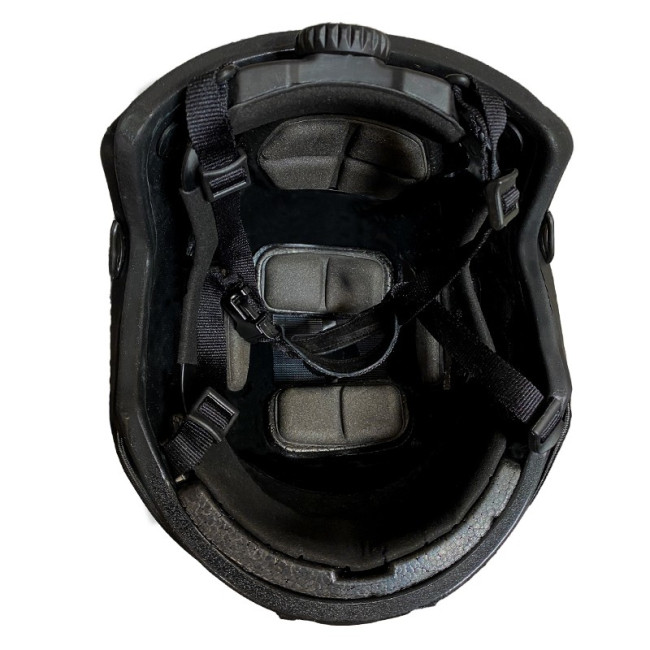 Ballistisch helm mid cut zwart - Le Protecteur