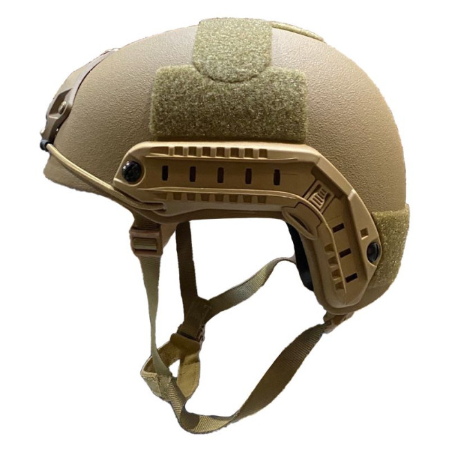 Casque balistique NIJ IIIA hi cut coyote - Le Protecteur