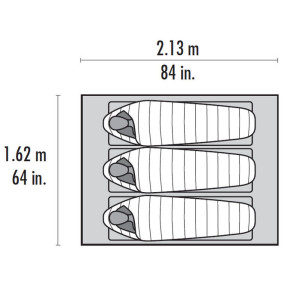 Namiot Thru-Hiker Mesh House 3 V2 - MSR