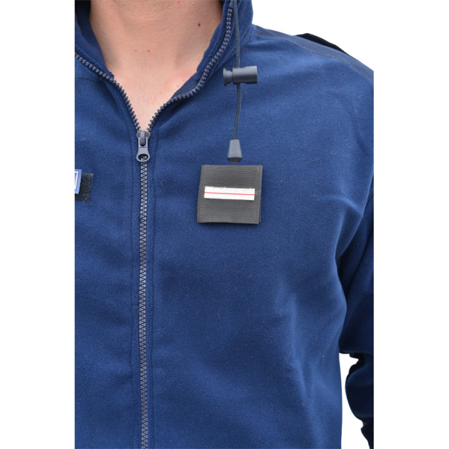 Fleece jas Army marineblauw