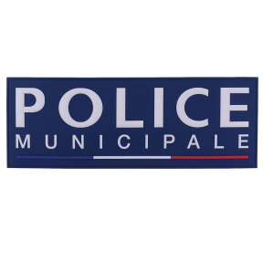 Flexibele identificatieband Police Municipale 10 x 28 cm - Patrol Equipments