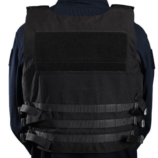 Kugelsichere Weste Full Tactical IIIA Kommunalpolizei schwarz Herren - Le Protecteur