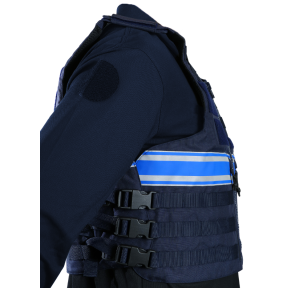 Hoes voor kogelwerend vest Full Tactical Gemeentepolitie unisex - Le Protecteur