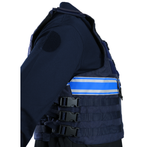 Bezug für kugelsichere Weste Full Tactical Kommunalpolizei Unisex - Le Protecteur