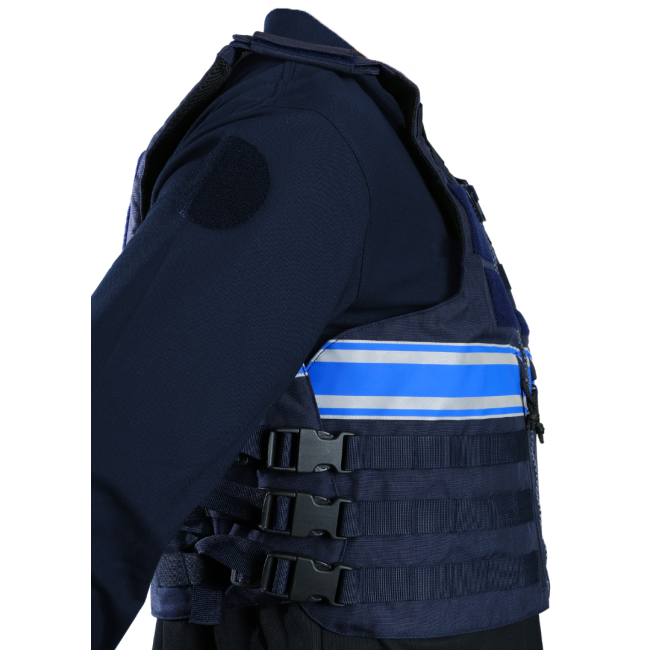 Gilet pare-balles IIIA Full Tactical Police Municipale Homme - Le Protecteur