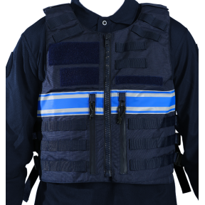 Kugelsichere Weste IIIA Full Tactical Gemeindepolizei Damen - Le Protecteur