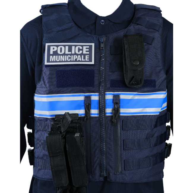 Gilet pare-balles IIIA Full Tactical Police Municipale Femme - Le Protecteur