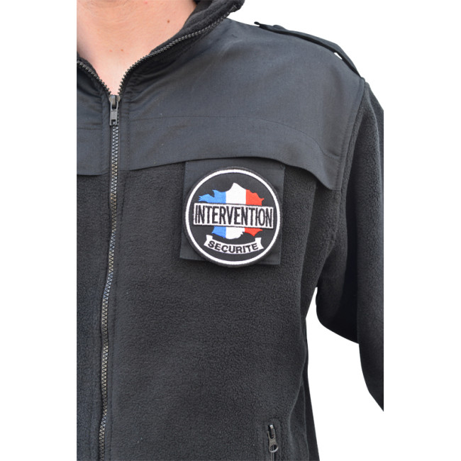 Bluza polarowa czarna OCHRONA