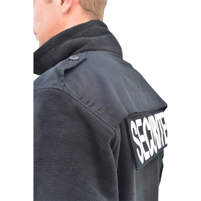 Blouson polaire noir SECURITE