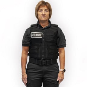 Giubbotto antiproiettile Full Tactical NIJ IIIA Sicurezza Donna - Il Protettore