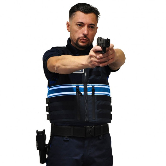 Kogelvrij vest IIIA Full Tactical Gemeentepolitie Heren - Le Protecteur