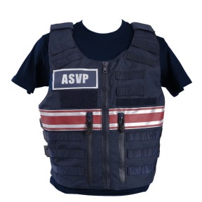 Kugelsichere Weste Full Tactical IIIA ASVP Herren - Le Protecteur