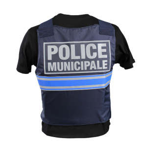 Hoes voor kogelvrij vest One plus Gemeentepolitie dames - Le Protecteur