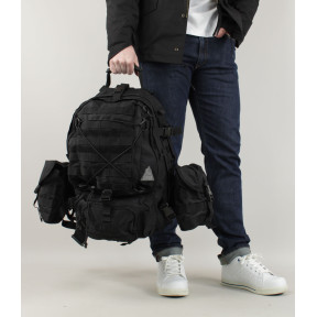 Cougar rugzak 45L zwart - Ares