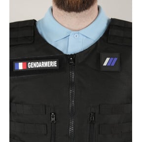 PVC band Gendarmerie met Franse vlag