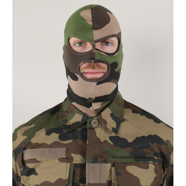 Cagoule 3 trous coton Camo CE - Patrol