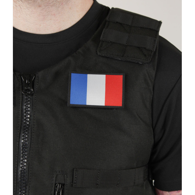 Geweven Franse vlag patch - ClawGear