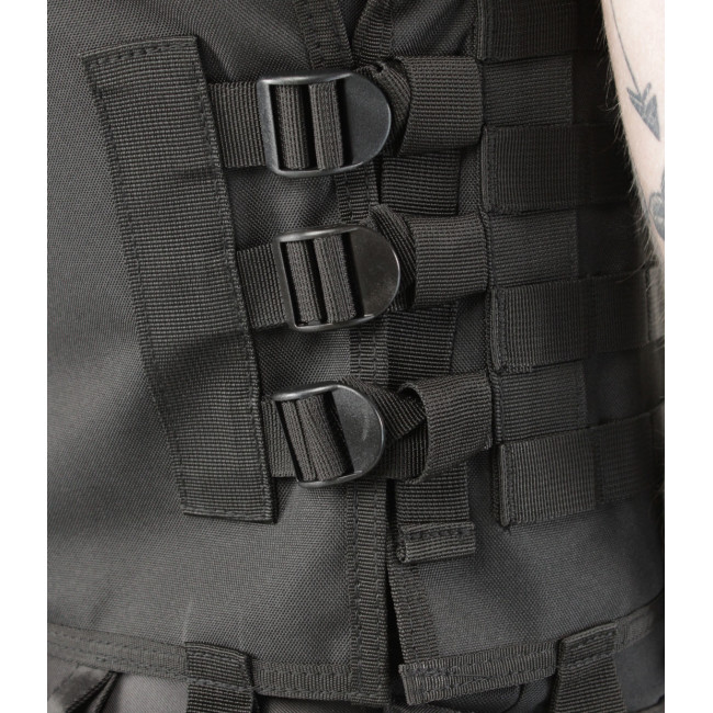 Kamizelka taktyczna Carrier Molle gen.II czarna - Miltec