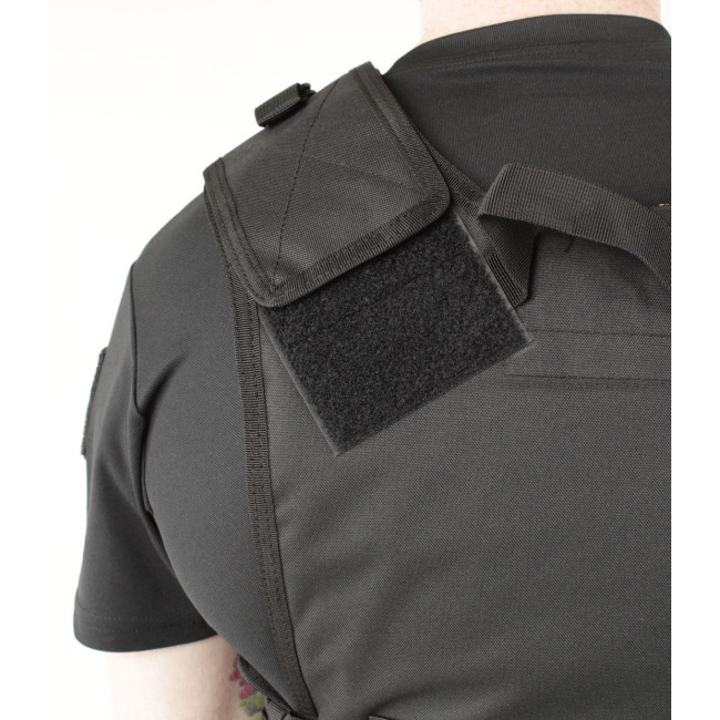 Gilet tactique Carrier Molle gen.II noir - Miltec