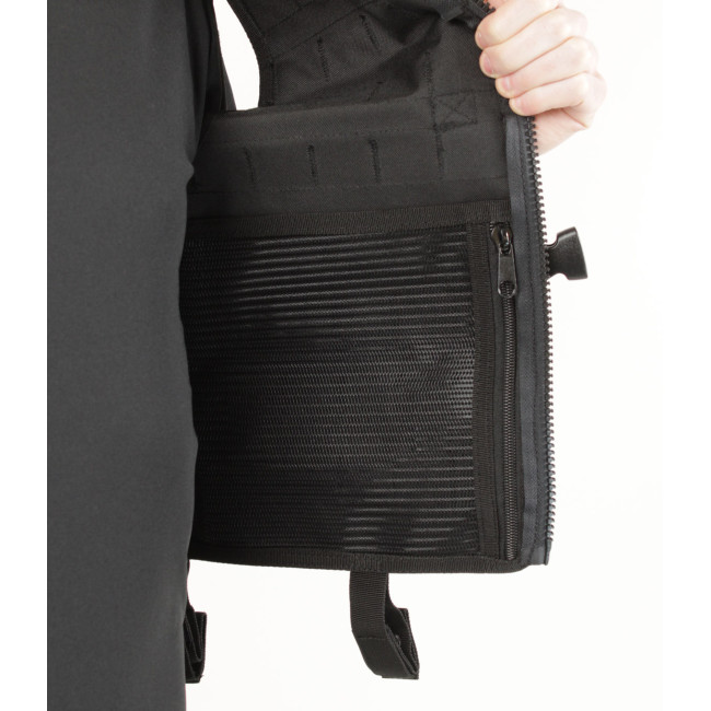 Gilet tactique Carrier Molle gen.II noir - Miltec