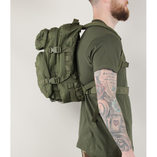 Rugzak US Cooper 25L olijfgroen - Brandit