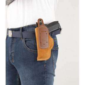 Kabura ze miękkiej skóry inside IA325 Beżowa - Vega Holster