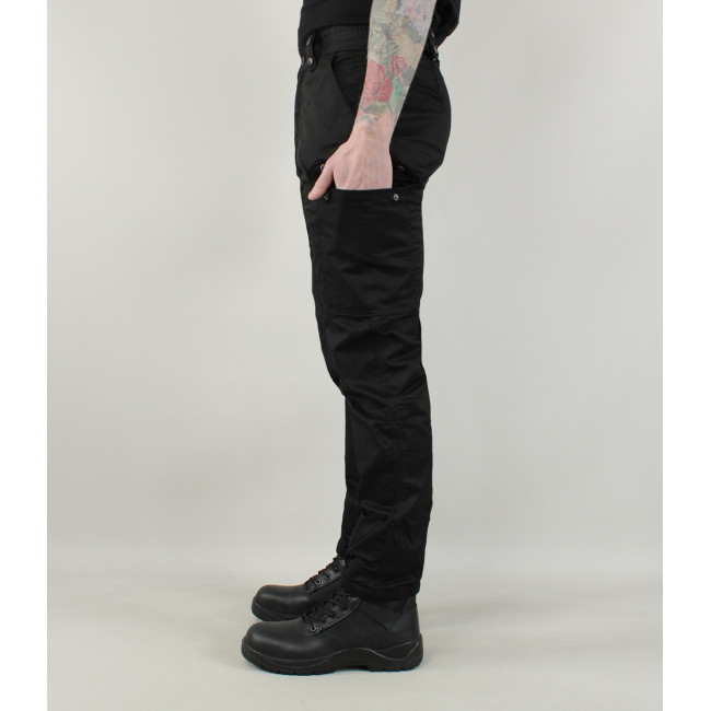 Pantalon de sécurité SIERRA Noir avec élasthanne - Force Series