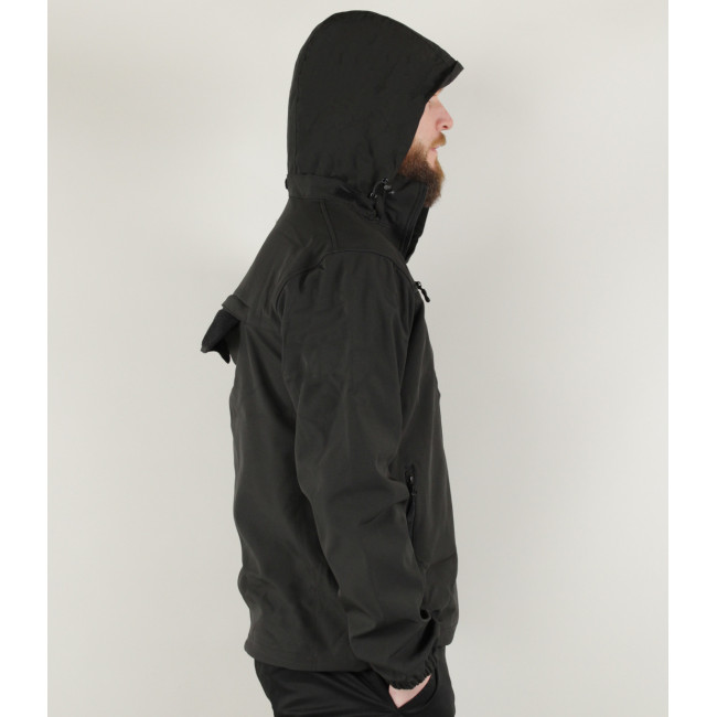 Softshell-Jacke Space Schwarz - Force Series