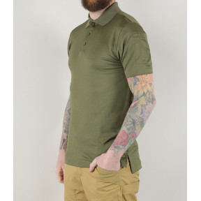 POLO TACTICAL PERFORMANCE HOMME VERT OLIVE - Under Armour