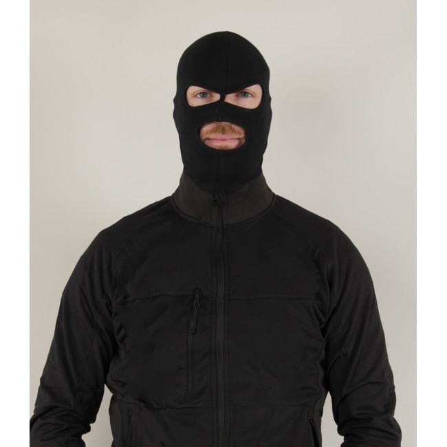 Bivakmuts 3 gaten katoen Zwart - Patrol