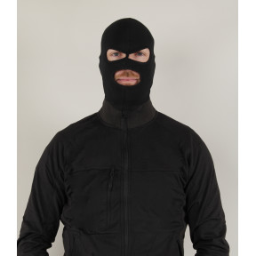 Bivakmuts 3 gaten katoen Zwart - Patrol