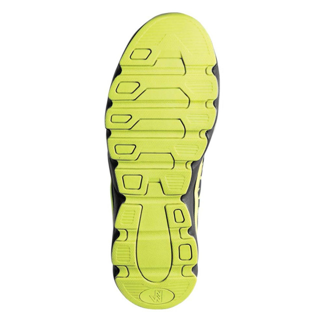 Buty robocze Justin S1P SRC khaki/żółty fluo - North Ways