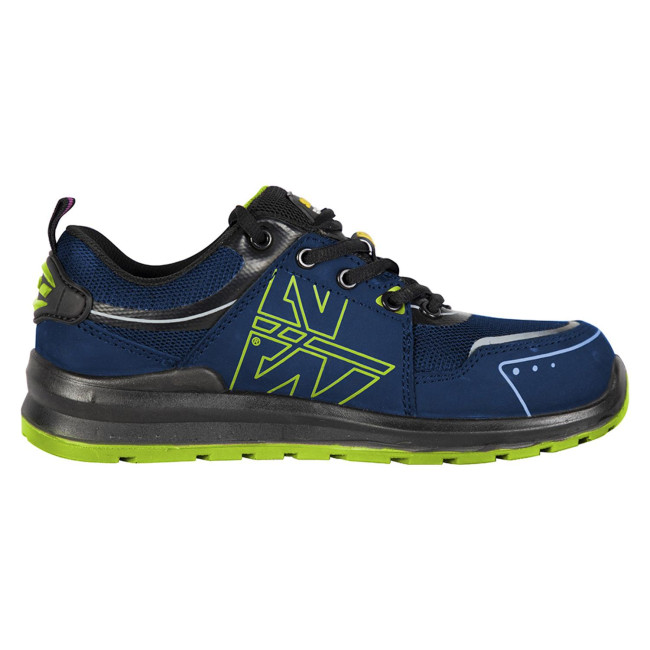 Chaussures de sécurité Perec S1P SRC marine/jaune fluo - North Ways