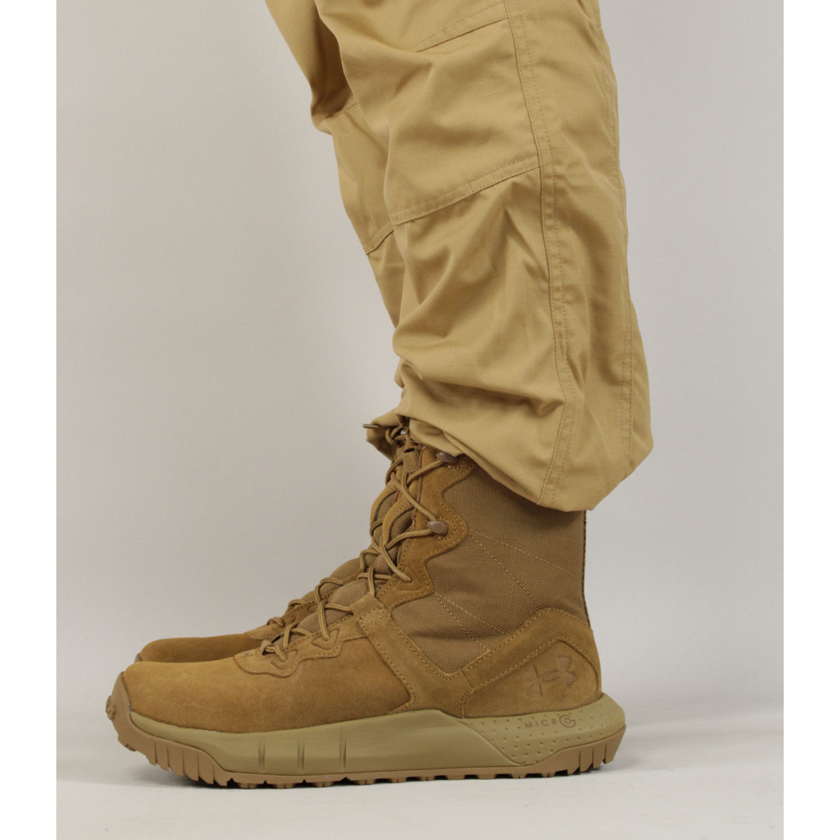 Micro G Valsetz High Coyote Men's Shoes Under Armour