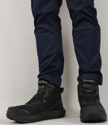 Chaussures Micro G Valsetz Mid Noir Homme - Under Armour