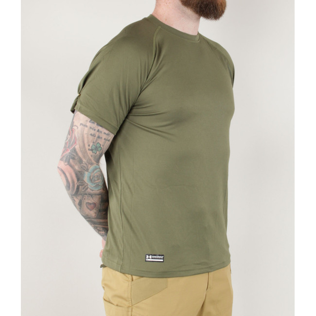 UA TAC Tech T-Shirt HERREN OD GREEN - Under Armour
