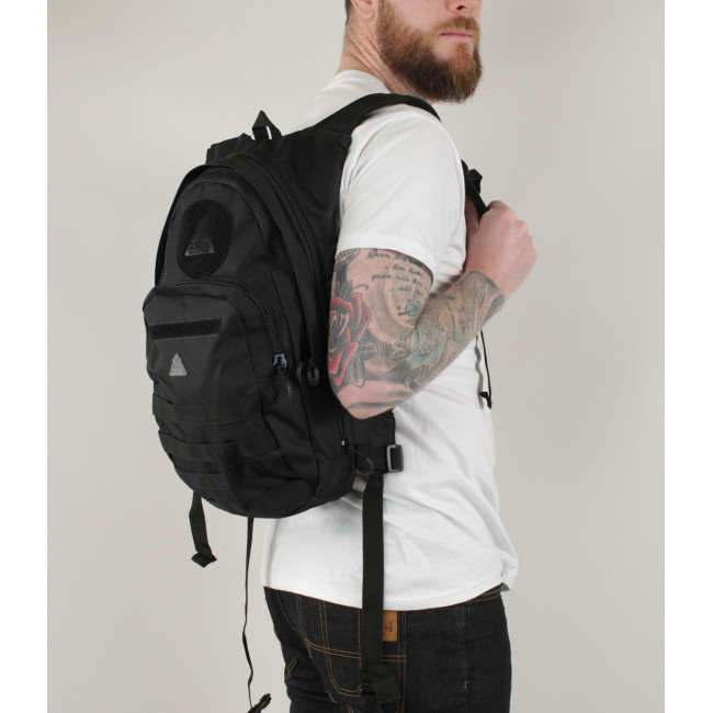 Zwarte modulaire rugzak 20L/30L - Ares