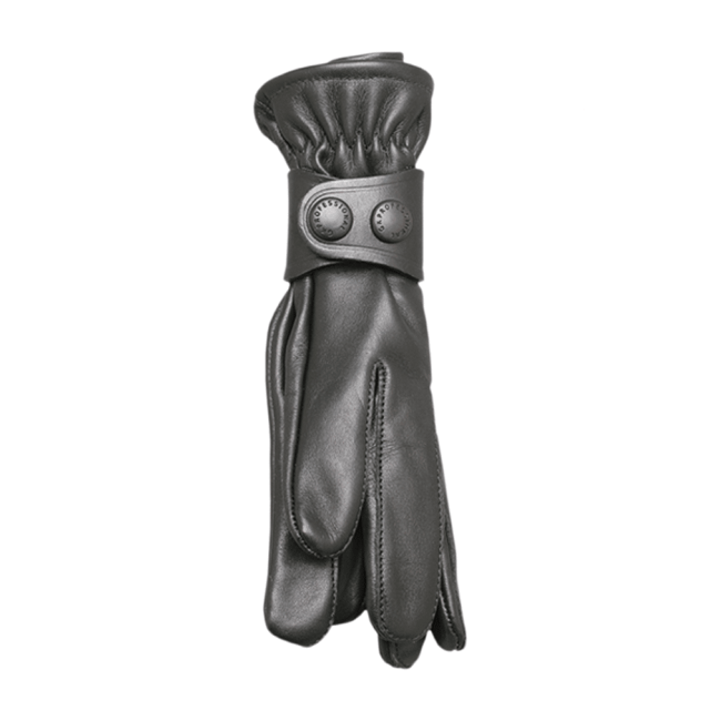 Handschoenhouder leer zwart - GK Pro