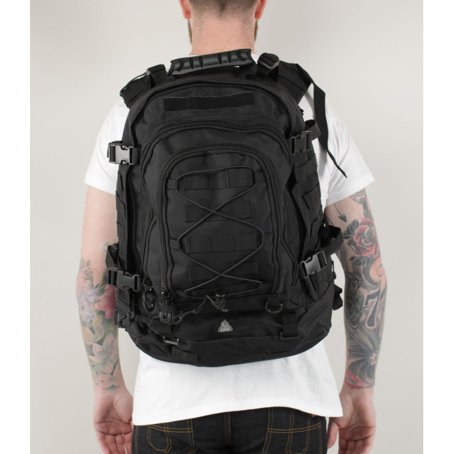 Modulaire rugzak 45/60L Zwart - Ares