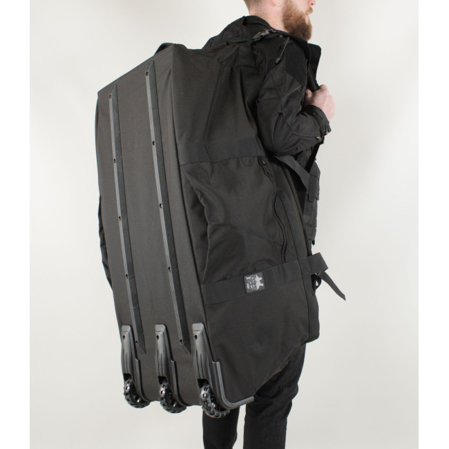 Cargo tas op wieltjes 182L Zwart - Patrol