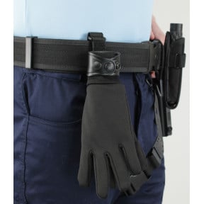 Porte-gants cuir noir - GK Pro