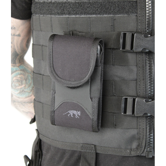 TT gepolsterte Tasche für großes Smartphone schwarz - Tasmanian Tiger