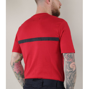 Tee-shirt STOL Rouge Sécurité Incendie - Force Series