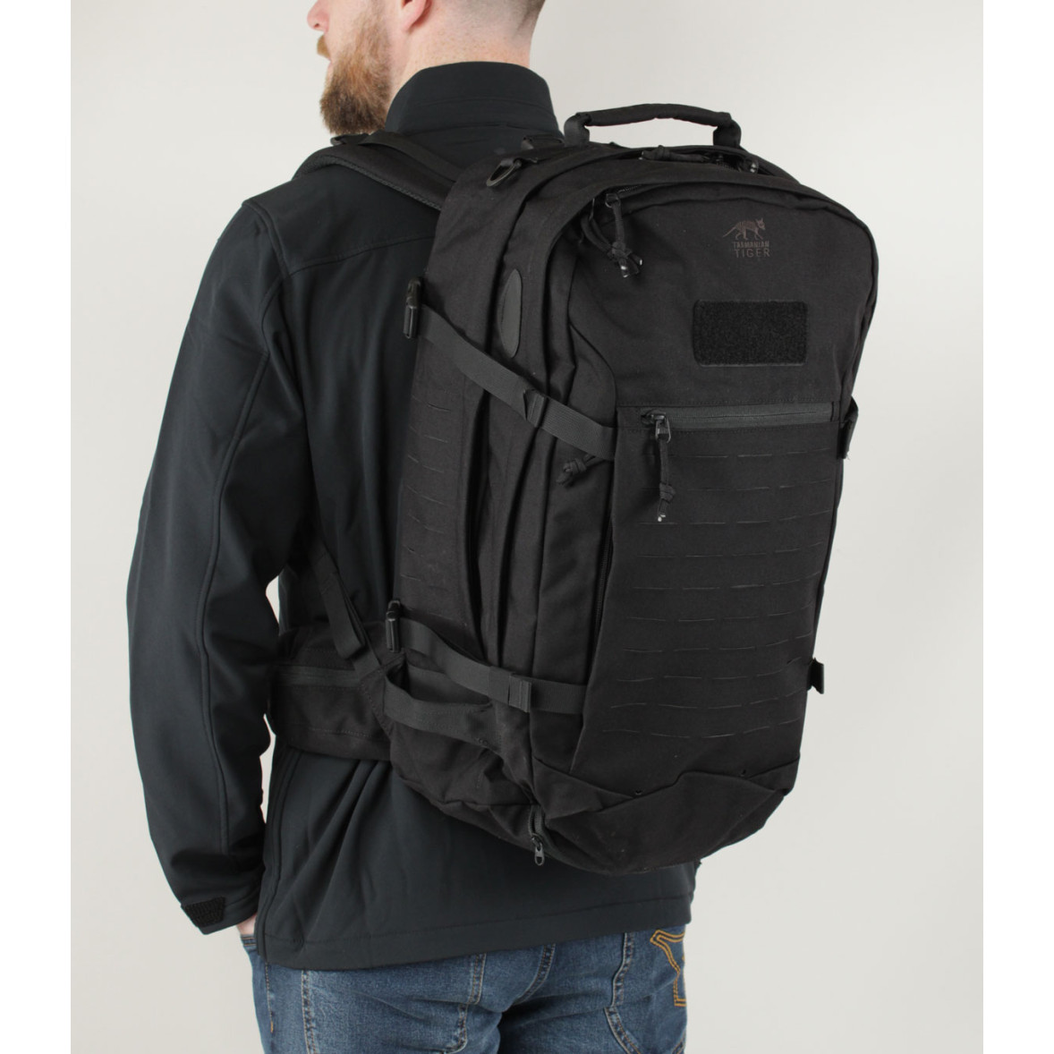 TT MISSION PACK MKII BLACK BAG TASMANIAN TIGER