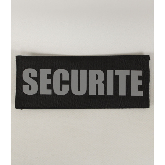 2er Set Hochsichtbare Sicherheits-Armbinden Schwarz - VVS