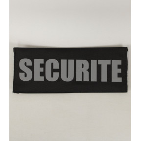 2er Set Hochsichtbare Sicherheits-Armbinden Schwarz - VVS